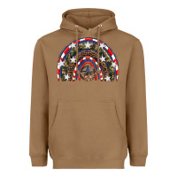 Toasted Coconut usa camouflage rainbow Heavyweight Hoodie - Artiststas