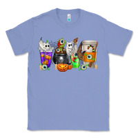 Colony Blue Halloween Coffee Cups Classic Tee - texasbilliewilder