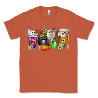 Copper Halloween Coffee Cups Classic Tee - texasbilliewilder