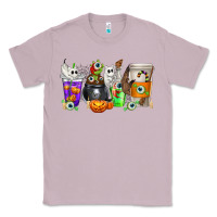 Lilac Halloween Coffee Cups Classic Tee - texasbilliewilder