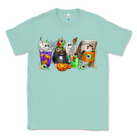 Seafoam Halloween Coffee Cups Classic Tee - texasbilliewilder
