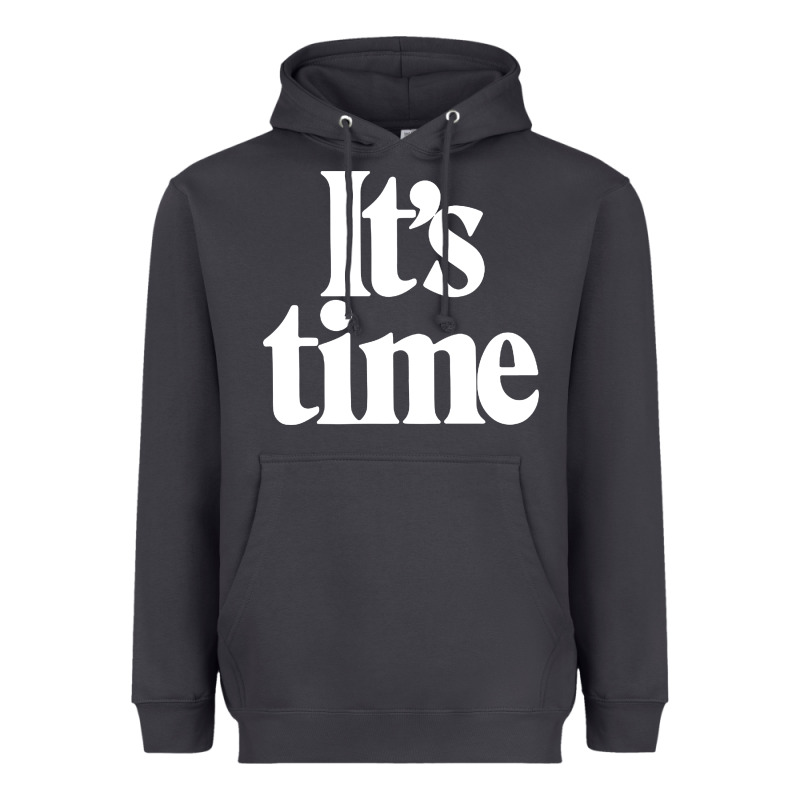 Its Time Heavyweight Hoodie by minhPixels | Teevron