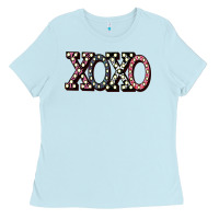 Baby Blue xoxo digital valentines day Ladies Tee - Bettercallsaul