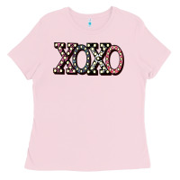 Bubblegum Pink xoxo digital valentines day Ladies Tee - Bettercallsaul