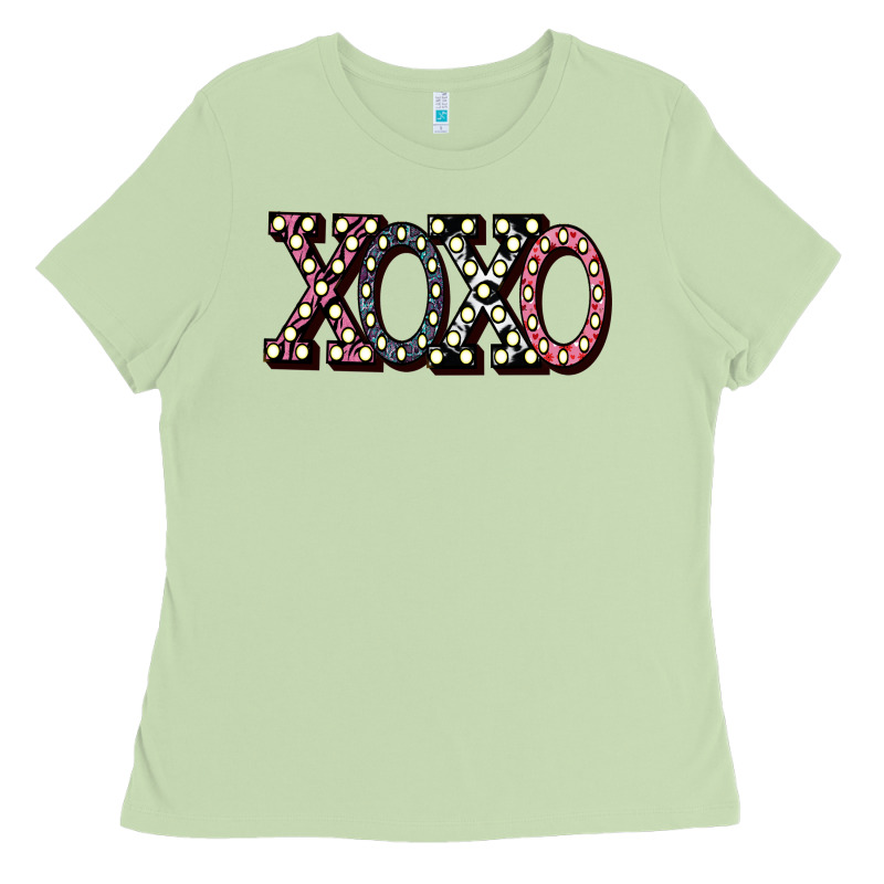 Xoxo Digital Valentines Day Ladies Tee by Bettercallsaul | Teevron