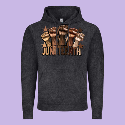 Melanin Juneteenth Vintage Hoodie Designed By Cowgirlartshop