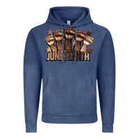 Vintage Denim melanin juneteenth Vintage Hoodie - CowGirlArtShop