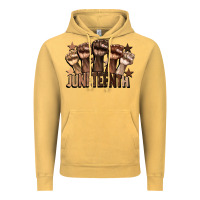 Vintage Mustard melanin juneteenth Vintage Hoodie - CowGirlArtShop