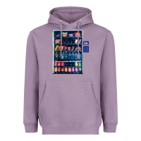 Lavender Funny Costumes for Halloween Vending Machine Silvester Heavyweight Hoodie - minhPixels