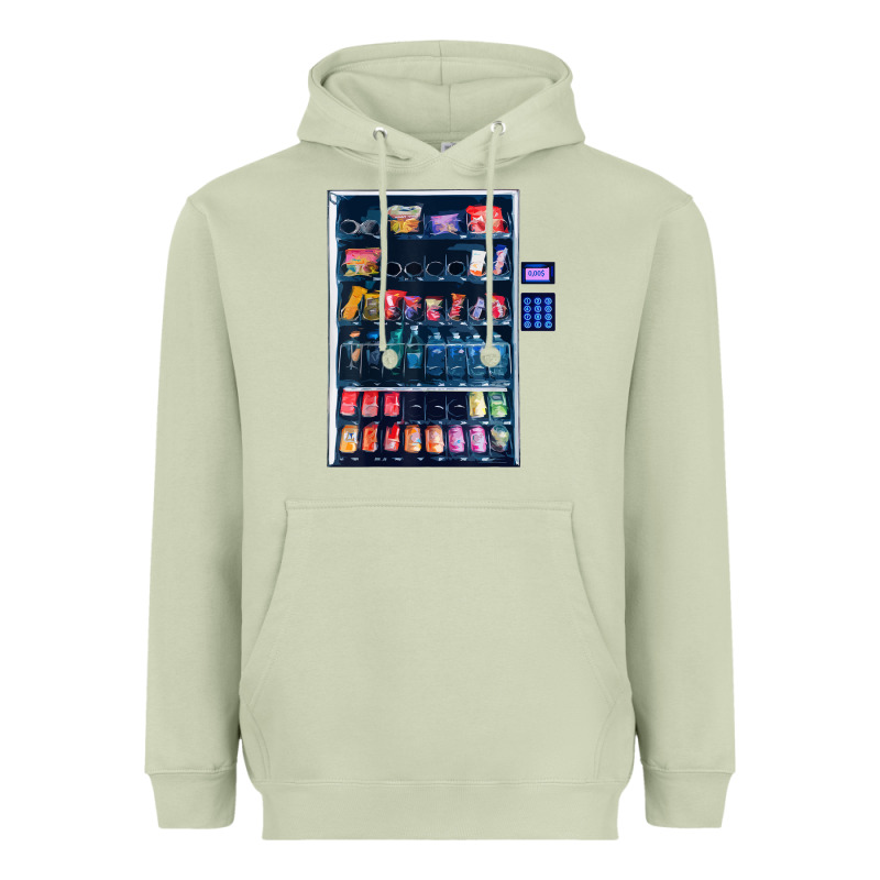 Funny Costumes For Halloween Vending Machine Silvester Heavyweight Hoodie by minhPixels | Teevron
