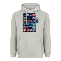 Moon Dust Funny Costumes for Halloween Vending Machine Silvester Heavyweight Hoodie - minhPixels