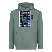 Sage Funny Costumes for Halloween Vending Machine Silvester Heavyweight Hoodie - minhPixels