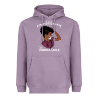 Lavender Registered Nurse Gift Phenomenal Black Nurse Nursing Student Heavyweight Hoodie - minhPixels