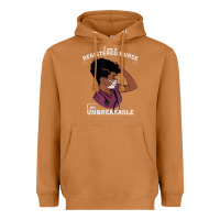 Meerkat Registered Nurse Gift Phenomenal Black Nurse Nursing Student Heavyweight Hoodie - minhPixels