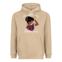 Mushroom Registered Nurse Gift Phenomenal Black Nurse Nursing Student Heavyweight Hoodie - minhPixels