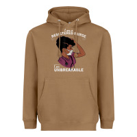Toasted Coconut Registered Nurse Gift Phenomenal Black Nurse Nursing Student Heavyweight Hoodie - minhPixels