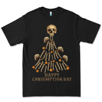 Black Happy Consumption Day Premium Tee - RanaPortraitStore