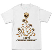 White Happy Consumption Day Premium Tee - RanaPortraitStore