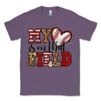 Lavender my heart is on that field baseball Classic Tee - Jasminsmagicworld