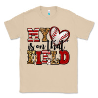 Mushroom my heart is on that field baseball Classic Tee - Jasminsmagicworld