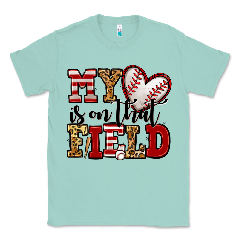 My Heart Is On That Field Baseball Classic Tee by Jasminsmagicworld | Teevron