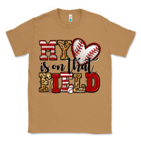 Toasted Coconut my heart is on that field baseball Classic Tee - Jasminsmagicworld