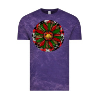 Cloud Purple Sunflower Christmas Vintage Tee - RanaPortraitStore