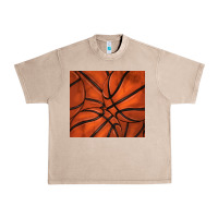 French Oak distressed basketball pattern Urban Heavy Tee - TumblerDesignByShophia