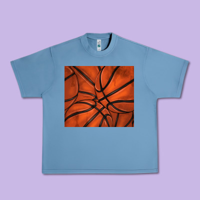 Distressed Basketball Pattern Urban Heavy Tee Designed By Tumblerdesignbyshophia