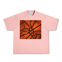 Salmon distressed basketball pattern Urban Heavy Tee - TumblerDesignByShophia