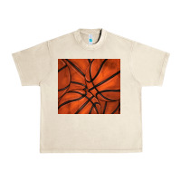 Sandshell distressed basketball pattern Urban Heavy Tee - TumblerDesignByShophia