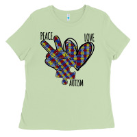 Matcha Peace Love Autism Ladies Tee - Bettercallsaul