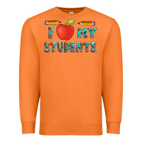 Carrot i love my students with pen and Premium Sweatshirt - Artiststas