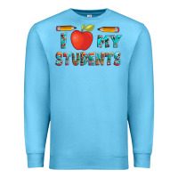 I Love My Students With Pen And Premium Sweatshirt | Teevron