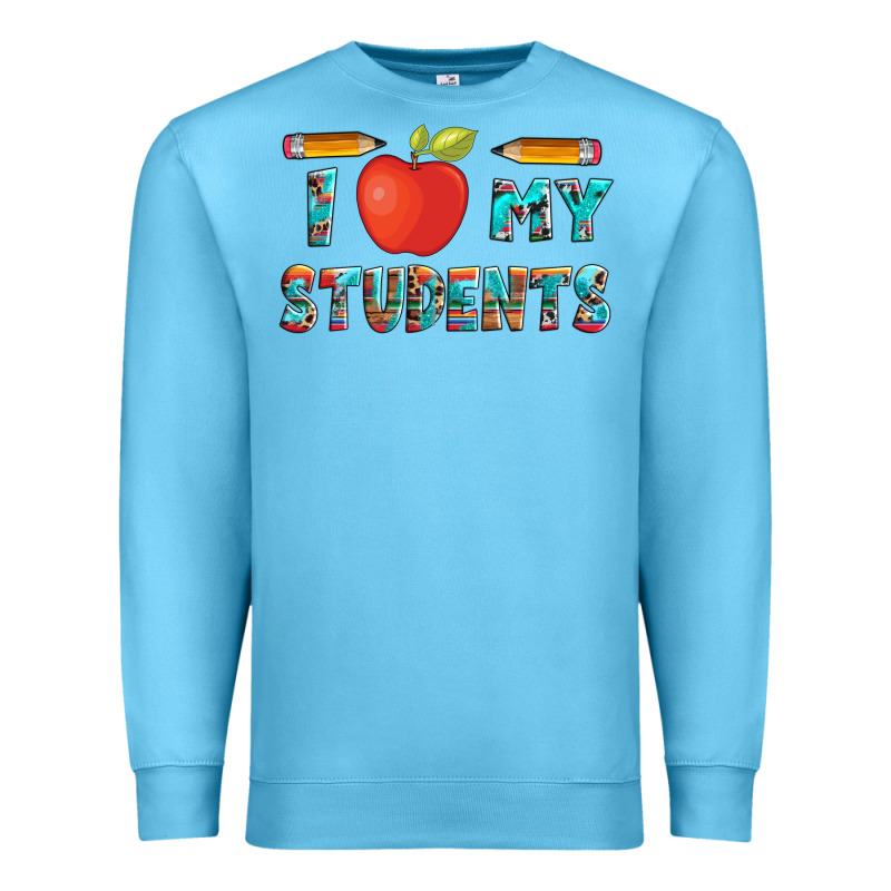 I Love My Students With Pen And Premium Sweatshirt by Artiststas | Teevron