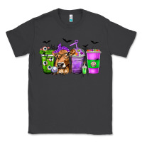 Smoke Coffee Cups with Cow and Halloween Classic Tee - texasbilliewilder