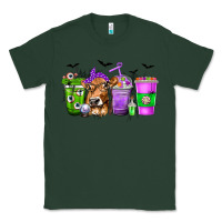 Sports Green Coffee Cups with Cow and Halloween Classic Tee - texasbilliewilder