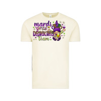 Vintage Arctic Mardi Gras drinking team with gnome Vintage Tee - HowdyJamesFarm