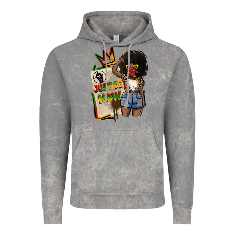 Juneteenth Justice Now Vintage Hoodie by CowGirlArtShop | Teevron
