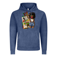Vintage Denim juneteenth justice now Vintage Hoodie - CowGirlArtShop