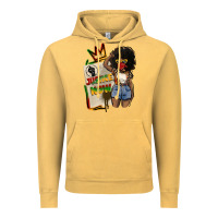 Vintage Mustard juneteenth justice now Vintage Hoodie - CowGirlArtShop