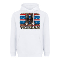White armed forces day veteran Heavyweight Hoodie - Artiststas