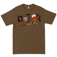 Cacao Halloween Nurse Premium Tee - RanaPortraitStore