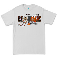 Dove Grey Halloween Nurse Premium Tee - RanaPortraitStore