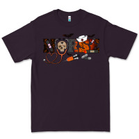 Plum Halloween Nurse Premium Tee - RanaPortraitStore