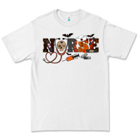 White Halloween Nurse Premium Tee - RanaPortraitStore