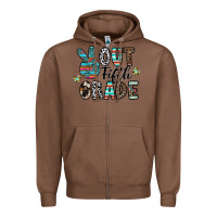 Chestnut out fifth grade Zipper Hoodie - CowhideDigitalArt