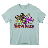Arona Mardi Gras heart Heavy Core Tee - LillyAllenDesigns