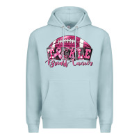 Tickle Breast Cancer Football Premium Hoodie | Teevron