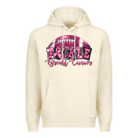 Sandshell Tickle Breast Cancer Football Premium Hoodie - FaDigitalArtStudio